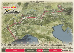 Red Bull X-Alps 2013 - Новый маршрут более 1000 км.