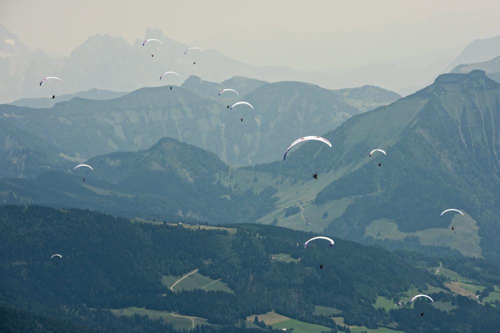 Competitors Action Red Bull X Alps 2015 Competitors Action