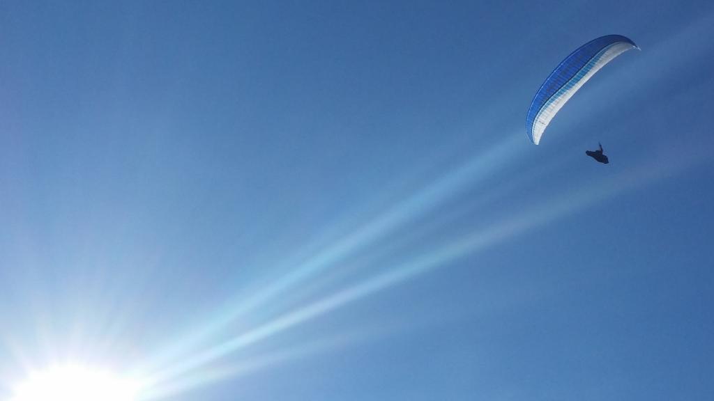 Подготовиться к полету на пароплане