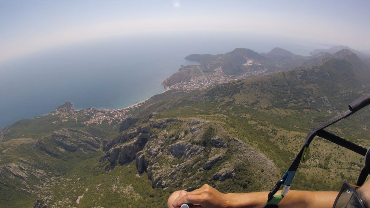 Embark on a Breathtaking Panoramic Paragliding Adventure in the City of Bar paragliding bar G0028060