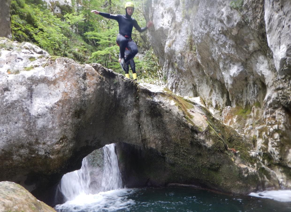 canyoning montenegro paragliding4me