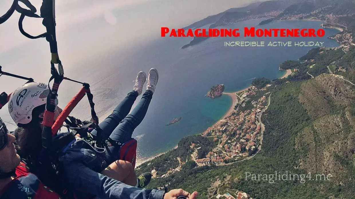 Paragliding Montenegro - Incredible active holiday