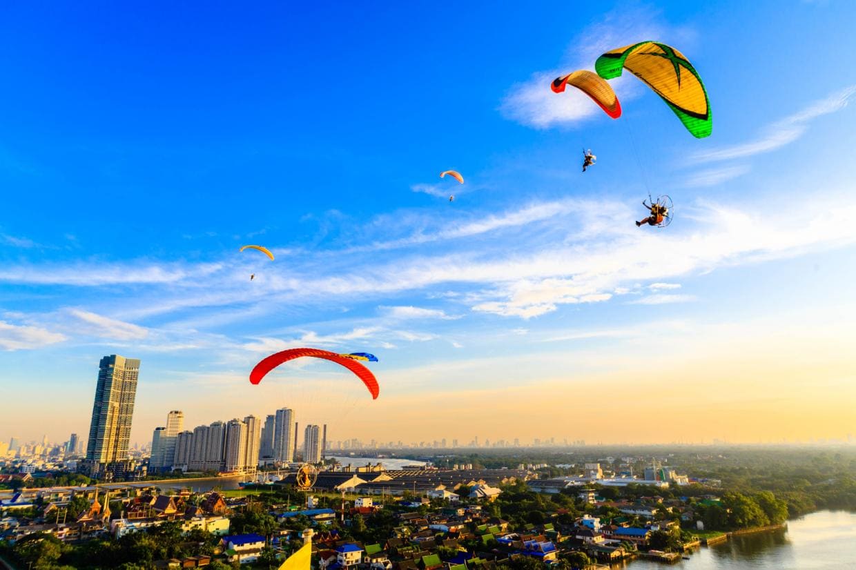 Статистика летающих парамоторов