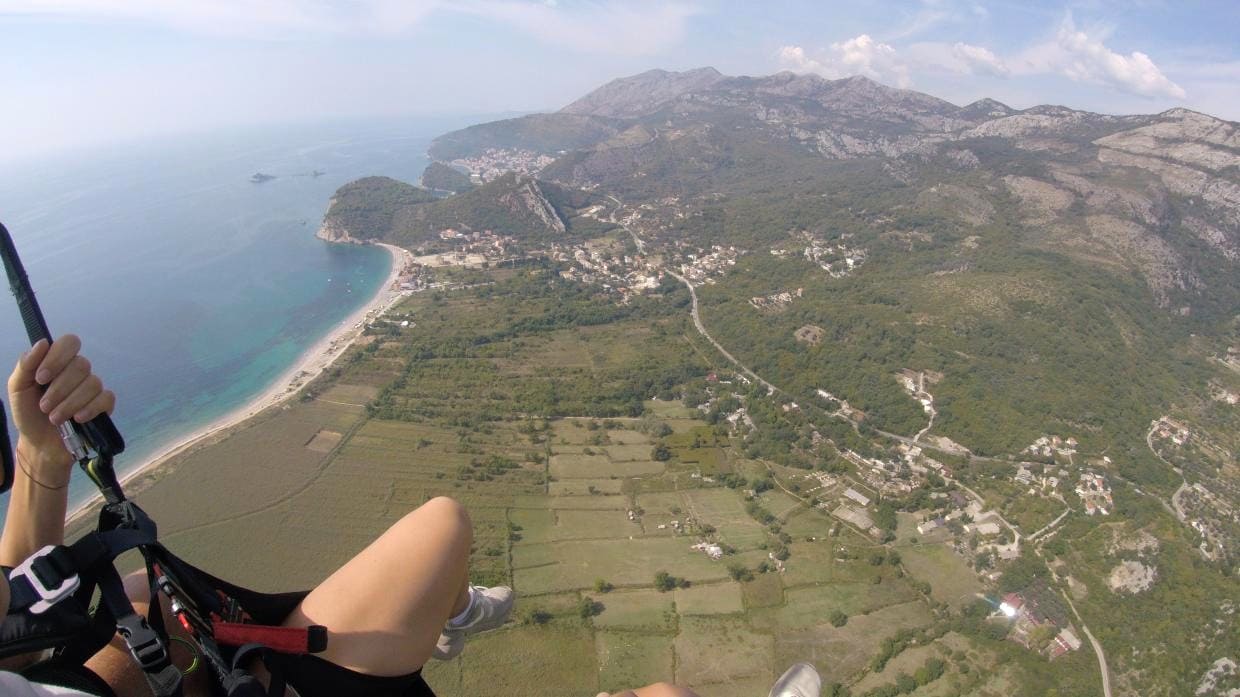 summer paragliding camp landing sites