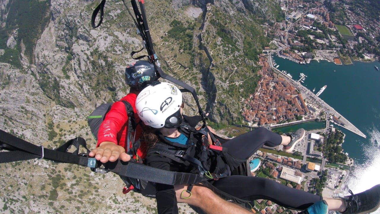 Experience the Ultimate Paragliding Adventure in Kotor Bay Paragliding Kotor G0061690