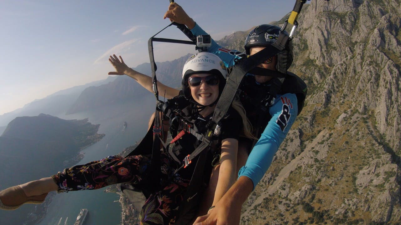 Experience the Ultimate Paragliding Adventure in Kotor Bay Paragliding Kotor G0080350