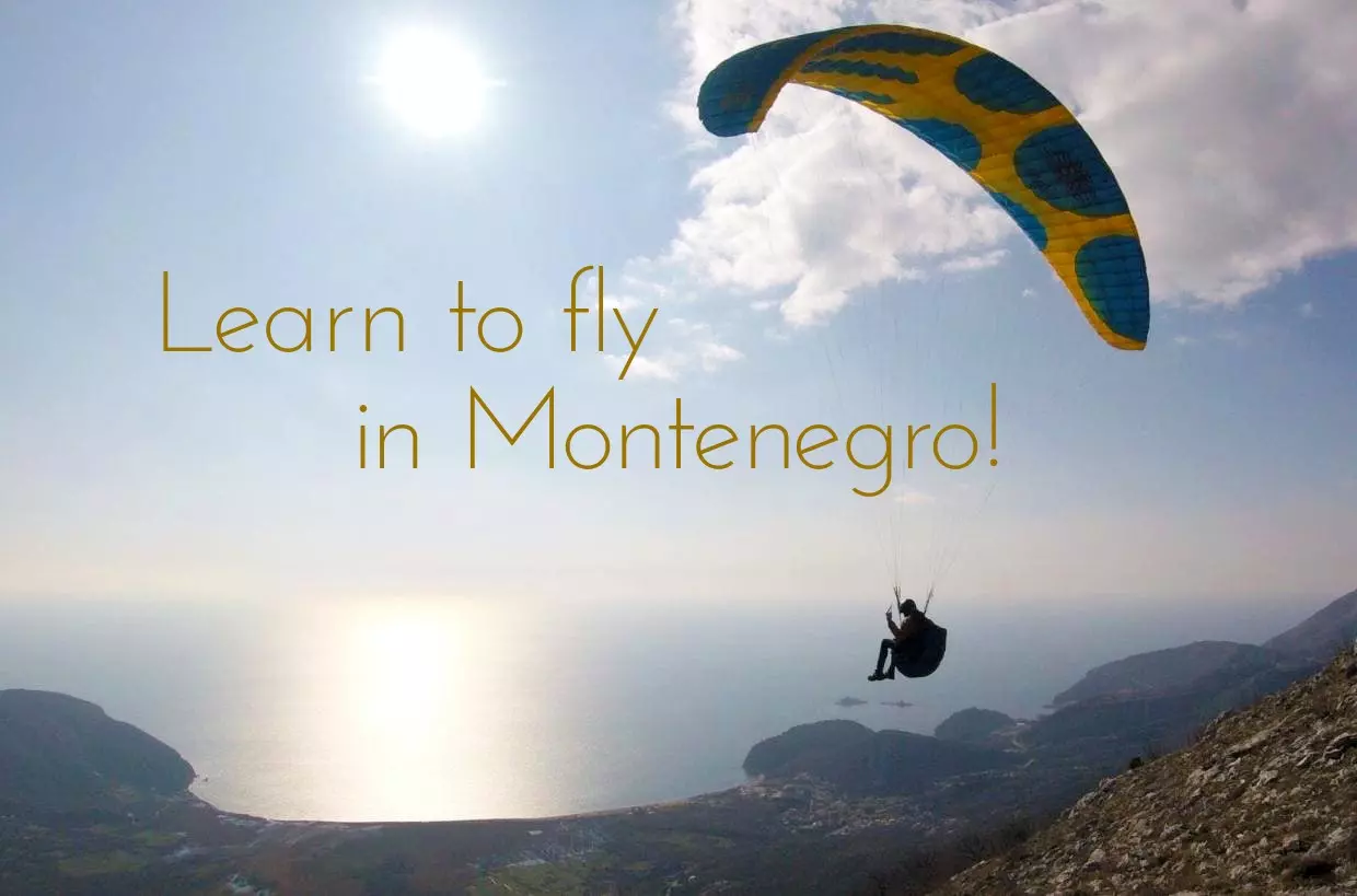 learn to fly in montenegro